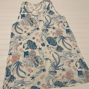 Soma Cool Nights Nightgown Size XXL Under the Sea